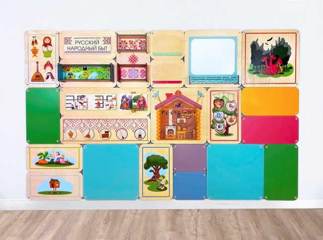 Набор стеновых панелей «Мир сказки - У Лукоморья»