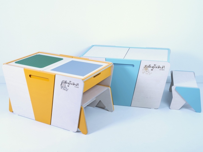 Стол для занятий конструированием и моделированием «Собирайкин» Стол для занятий конструированием и моделированием «Собирайкин»