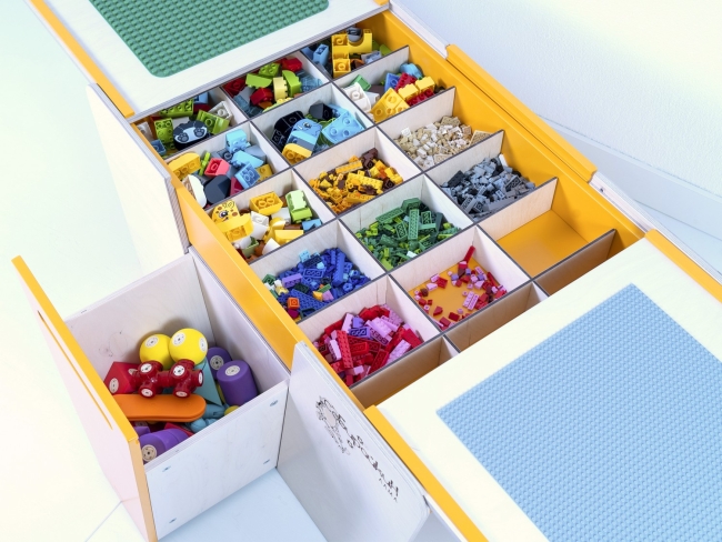 Стол для занятий конструированием и моделированием «Собирайкин» Стол для занятий конструированием и моделированием «Собирайкин»