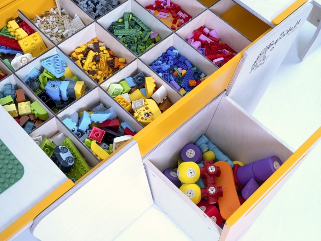 Стол для занятий конструированием и моделированием «Собирайкин» Стол для занятий конструированием и моделированием «Собирайкин»