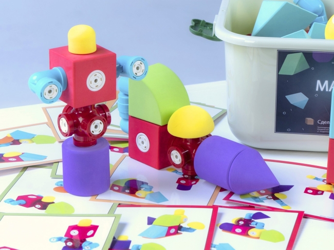 Мягкий магнитный конструктор «МАККИ 60» Мягкий магнитный конструктор «МАККИ 60»