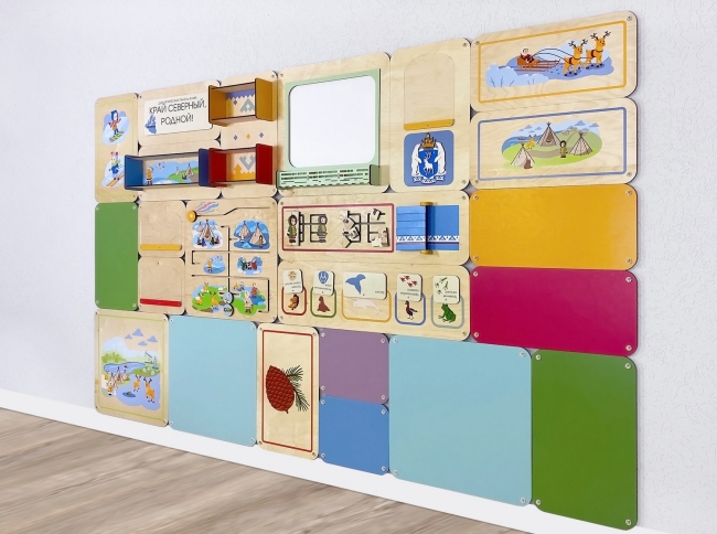 Набор стеновых панелей «Северные мотивы - Коренные традиции»