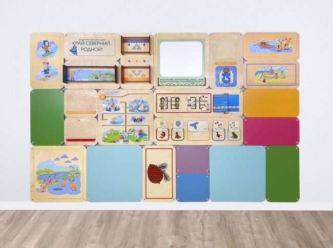 Набор стеновых панелей «Северные мотивы - Коренные традиции»