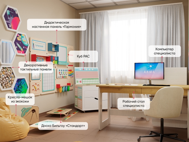 Для кабинета 10 м2