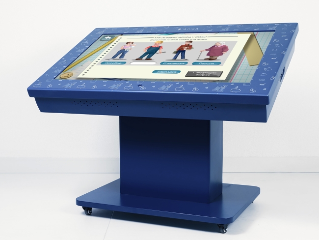 Методический интерактивный стол «Финансовая грамотность» для школ 43" Методический интерактивный стол «Финансовая грамотность» для школ 43"