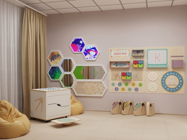 Для кабинета Логопеда 16 м2 11920.650 Оборудование для кабинета Логопеда купить в интерне-магазине Veerdan.ru Для кабинета Логопеда 16 м2