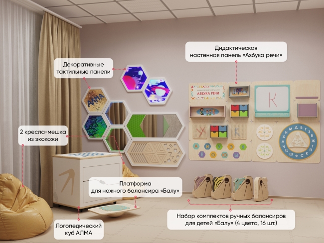 Для кабинета Логопеда 16 м2 Для кабинета Логопеда 16 м2