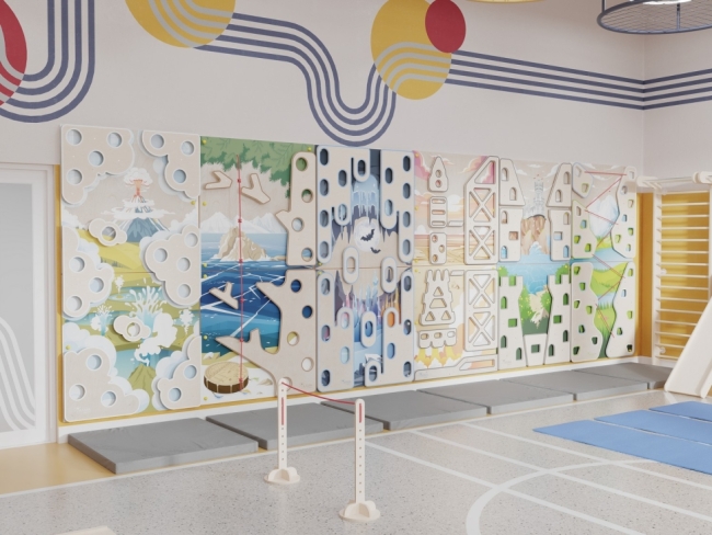 Готовый физкультурный зал для детского сада 75 м2 Готовый физкультурный зал для детского сада 75 м2