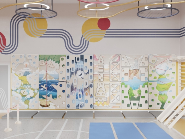 Готовый физкультурный зал для детского сада 75 м2 Готовый физкультурный зал для детского сада 75 м2