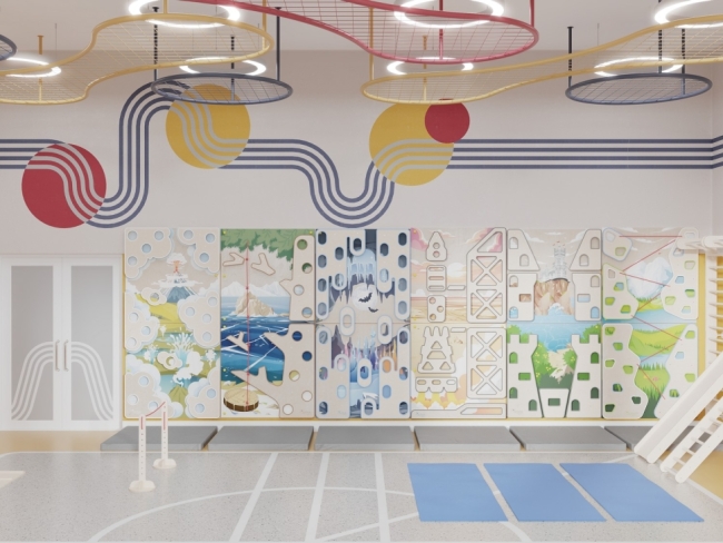 Готовый физкультурный зал для детского сада 75 м2 Готовый физкультурный зал для детского сада 75 м2