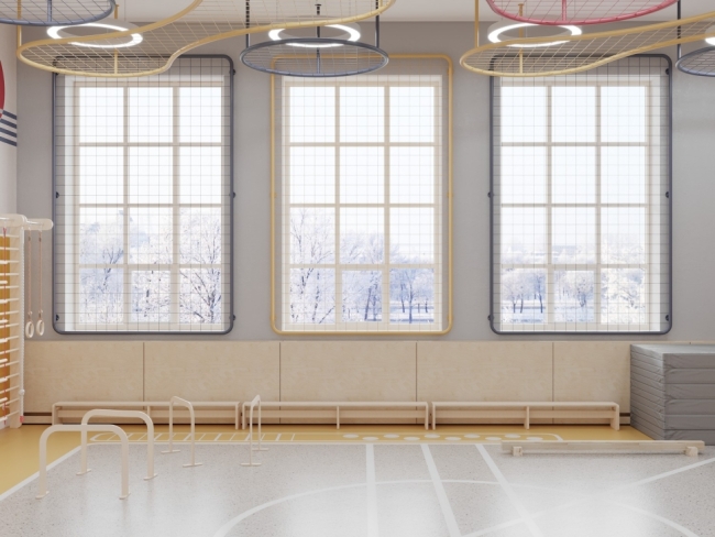 Готовый физкультурный зал для детского сада 75 м2 Готовый физкультурный зал для детского сада 75 м2