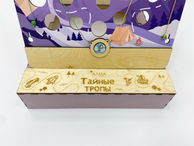 Настольная развивающая игра «Тайные тропы» Настольная развивающая игра «Тайные тропы»