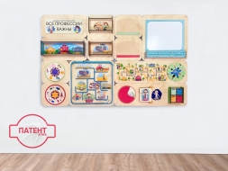 «Все профессии важны» - Дидактическая настенная панель «Все профессии важны» - Дидактическая настенная панель