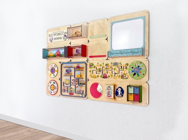 «Все профессии важны» - Дидактическая настенная панель «Все профессии важны» - Дидактическая настенная панель