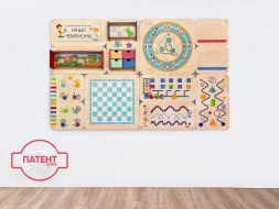 «Наши чемпионы» - Дидактическая настенная панель «Наши чемпионы» - Дидактическая настенная панель