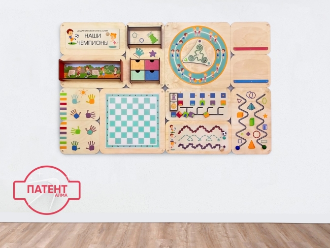 «Наши чемпионы» - Дидактическая настенная панель 10013.650 «Наши чемпионы» - Дидактическая настенная панель купить в интерне-магазине Veerdan.ru «Наши чемпионы» - Дидактическая настенная панель