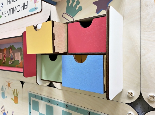 «Наши чемпионы» - Дидактическая настенная панель «Наши чемпионы» - Дидактическая настенная панель