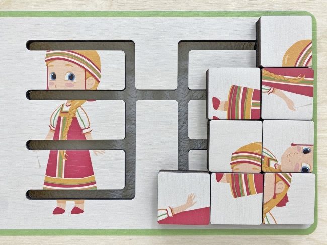 «Русский народный быт» - Дидактическая настенная панель «Русский народный быт» - Дидактическая настенная панель