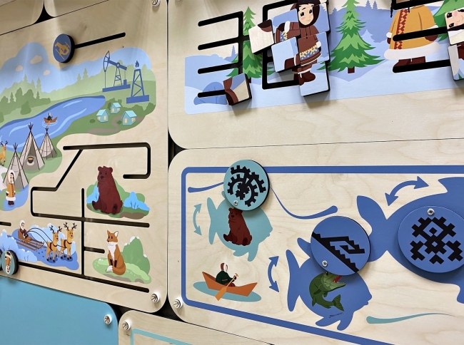 «Край северный, родной. ХМАО» - Дидактическая настенная панель «Край северный, родной. ХМАО» - Дидактическая настенная панель