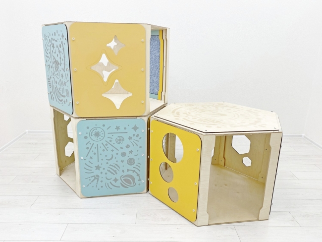 Модульные игровые домики «Сотикум» (3 модуля) Модульные игровые домики «Сотикум» (3 модуля)