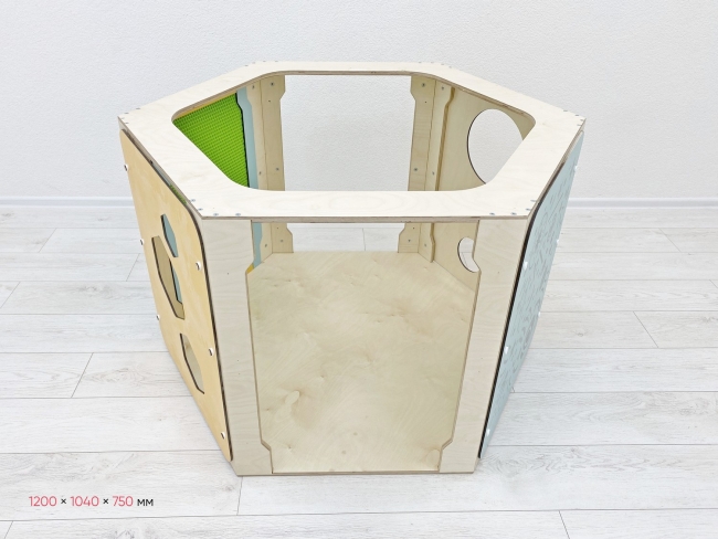 Модульный игровой домик «Сотикум» (резина) Модульный игровой домик «Сотикум» (резина)