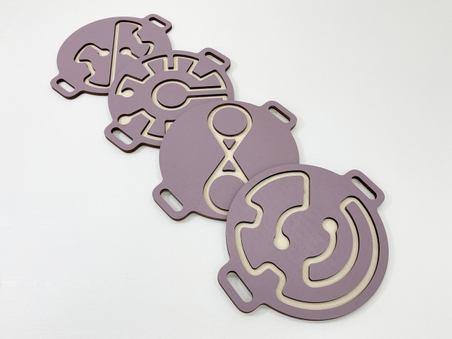 Универсальный балансир «Балу» для детей (фиолетовый, 4 шт.) Универсальный балансир «Балу» для детей (фиолетовый, 4 шт.)