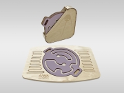 Универсальный балансир «Балу» для детей (фиолетовый, 4 шт.) Универсальный балансир «Балу» для детей (фиолетовый, 4 шт.)