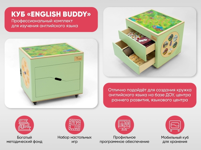 English Buddy - Профессиональный комплект для кружков английского языка