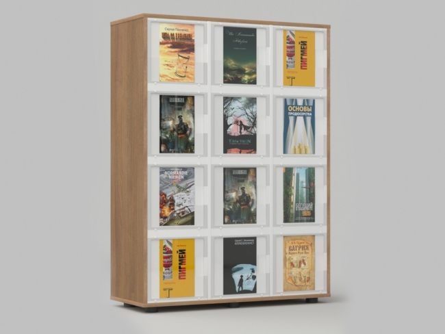 6610.650 Стеллаж журнальный из коллекции СТУГЛ 60х35х120 см купить в интерне-магазине Veerdan.ru Стеллаж журнальный из коллекции СТУГЛ 60х35х120 см