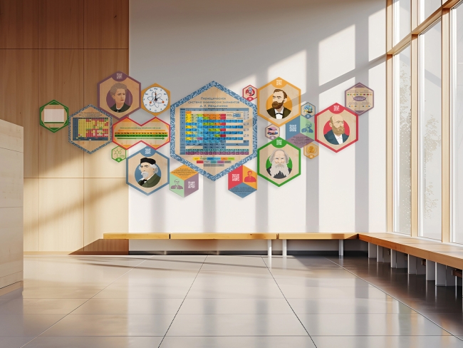 «Стендум - Химия» - набор информационно-методических панелей (19 шт.) «Стендум - Химия» - набор информационно-методических панелей (19 шт.)