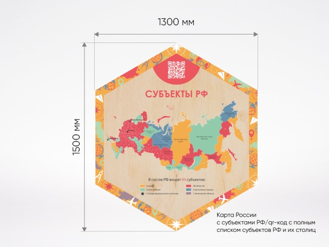«Стендум - География» - набор информационно-методических панелей (10 шт.)