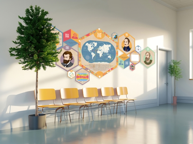 «Стендум - География» - набор информационно-методических панелей (14 шт.) «Стендум - География» - набор информационно-методических панелей (14 шт.)