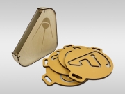 Комплект ручных балансиров для детей «Балу» (желтый, 4 шт.) Комплект ручных балансиров для детей «Балу» (желтый, 4 шт.)