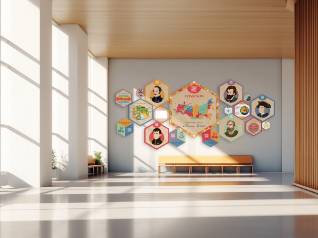 «Стендум - География» - набор информационно-методических панелей (18 шт.) «Стендум - География» - набор информационно-методических панелей (18 шт.)