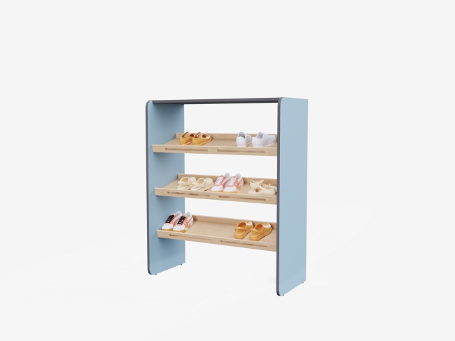 Полка для обуви во входную группу 10455.650 Полка для обуви во входную группу купить в интерне-магазине Veerdan.ru Полка для обуви во входную группу