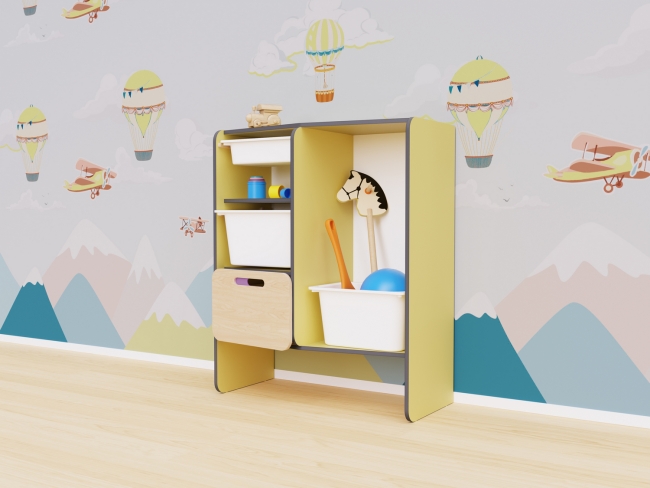 Шкаф для игрушек во входную группу