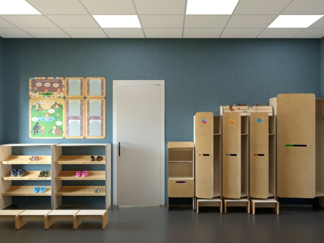 Шкаф для игрушек во входную группу