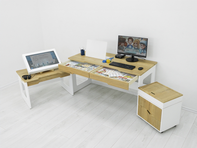 Профессиональный стол логопеда Logo PRO 7594.650 Профессиональный стол логопеда Logo PRO купить в интерне-магазине Veerdan.ru Профессиональный стол логопеда Logo PRO