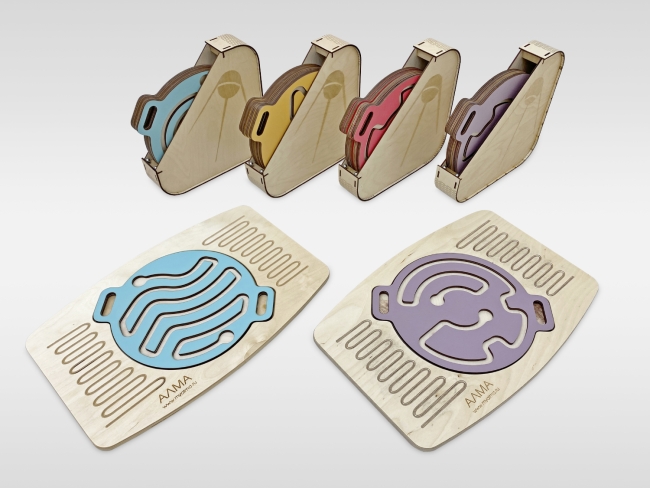 Набор комплектов из 4-х ручных балансиров и 2-х платформ для детей «Балу» 8006.650 Набор комплектов из 4-х ручных балансиров и 2-х платформ для детей «Балу» купить в интерне-магазине Veerdan.ru Набор комплектов из 4-х ручных балансиров и 2-х платформ для детей «Балу»