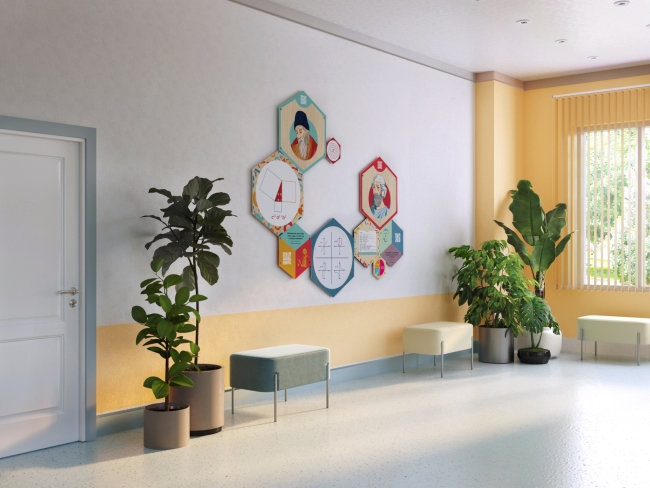 «Стендум - Математика» - набор информационно-методических панелей (9 шт.)