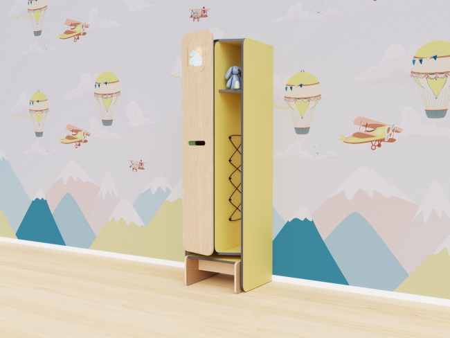 Детский шкафчик во входную группу Детский шкафчик во входную группу