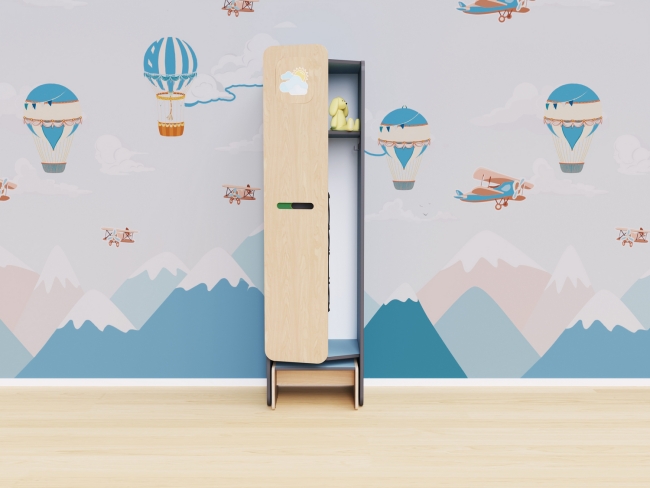 Детский шкафчик во входную группу Детский шкафчик во входную группу