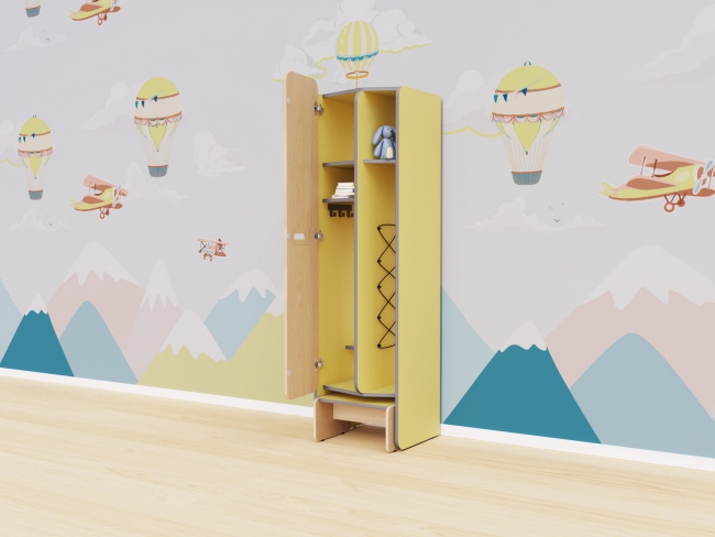 Детский шкафчик во входную группу Детский шкафчик во входную группу