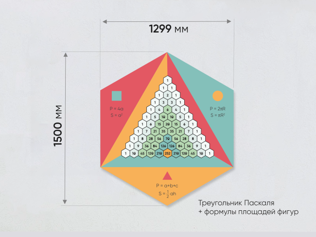 «Стендум - Математика» - набор информационно-методических панелей (16 шт.)