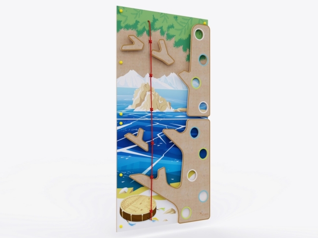 Скалодром для детей «Озеро Байкал» из серии «Моя Россия» Скалодром для детей «Озеро Байкал» из серии «Моя Россия»