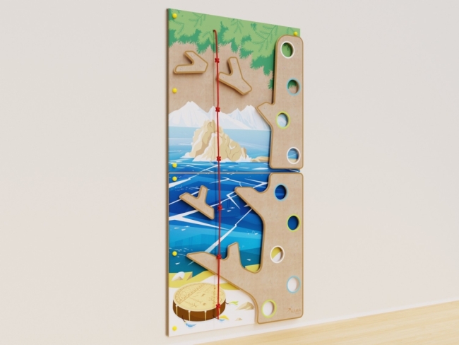 Скалодром для детей «Озеро Байкал» из серии «Моя Россия» Скалодром для детей «Озеро Байкал» из серии «Моя Россия»