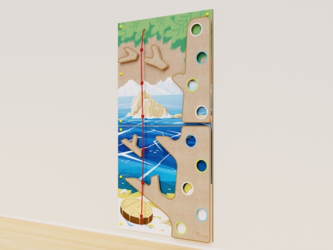 Скалодром для детей «Озеро Байкал» из серии «Моя Россия» Скалодром для детей «Озеро Байкал» из серии «Моя Россия»