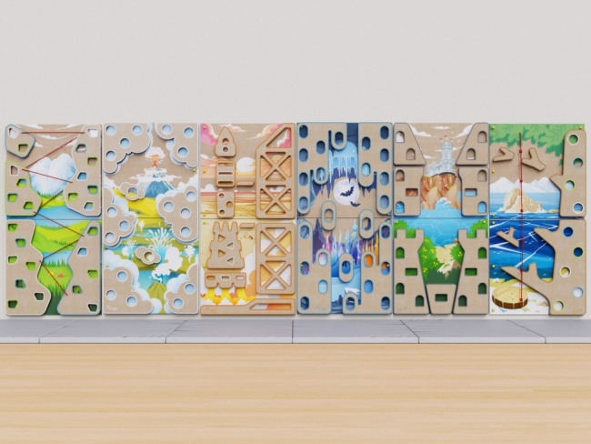 Скалодром для детей «Озеро Байкал» из серии «Моя Россия» Скалодром для детей «Озеро Байкал» из серии «Моя Россия»