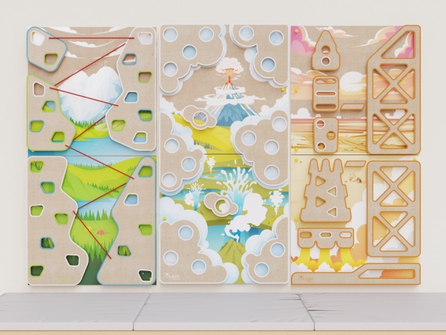 Скалодром для детей «Озеро Байкал» из серии «Моя Россия» Скалодром для детей «Озеро Байкал» из серии «Моя Россия»