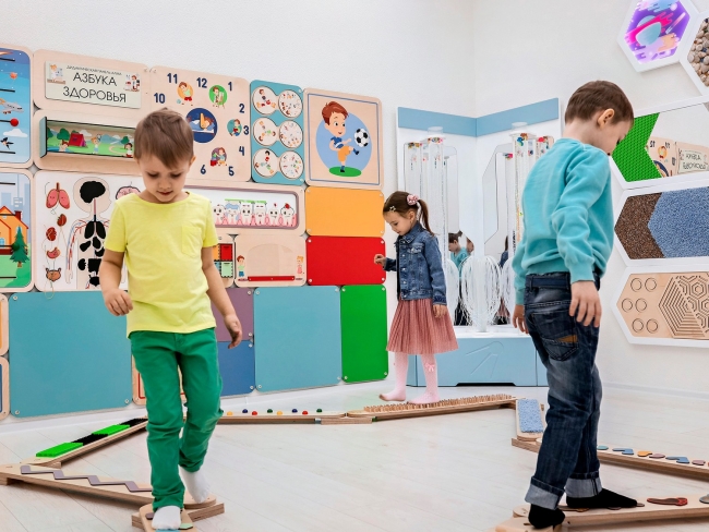 Сенсорные балансировочные мостики Сенсорные балансировочные мостики